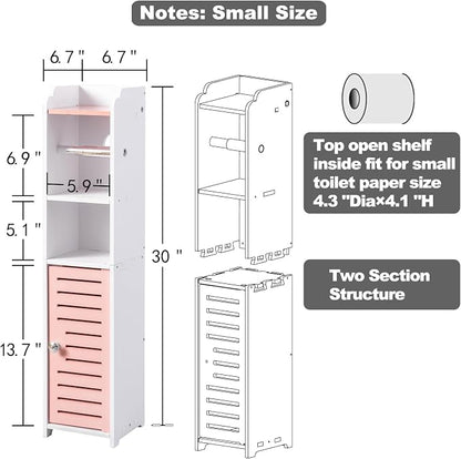 AOJEZOR Toilet Paper Holder Stand: Drill Free - Image 5