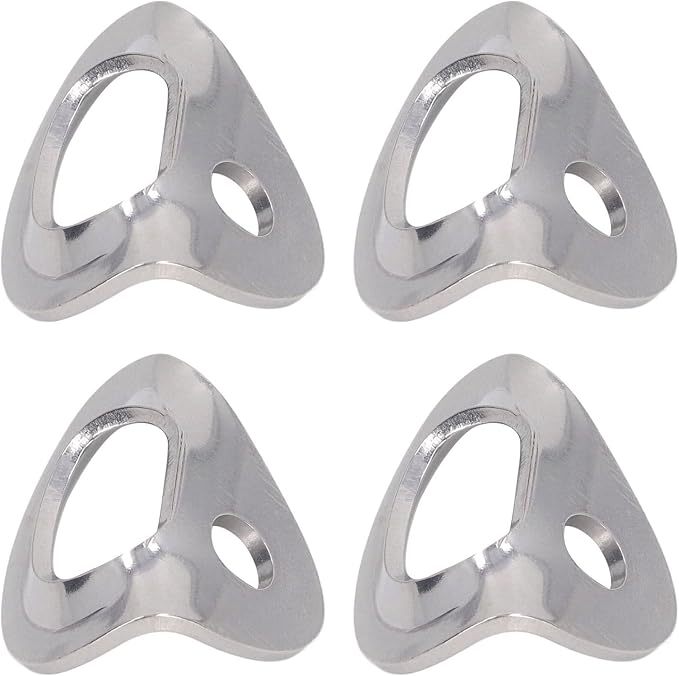 Yosoo Health Gear 10Pcs 316 Stainless Steel Climbing Bolt Hanger, 25KN Rock - Image 7