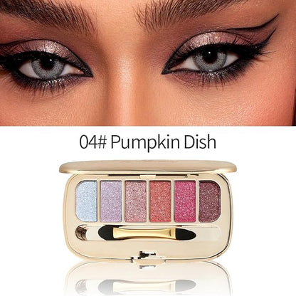 Glitter Eyeshadow Palette, Ultra-Shiny Sparkle Shimmer Eye Shadow - Image 4