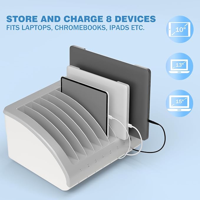 POCHAR 8-Device Universal Charging Station - Image 4