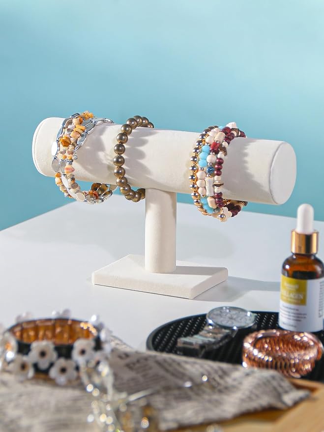 T-Bar Bracelet Holder Stand, Bracelet Jewelry Organizer Stand, Bangle Bracelet - Image 5