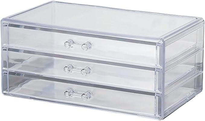 Space Saving Acrylic Cosmetic Storage Drawers Multi Drawers Acrylic Organizer - Image 8
