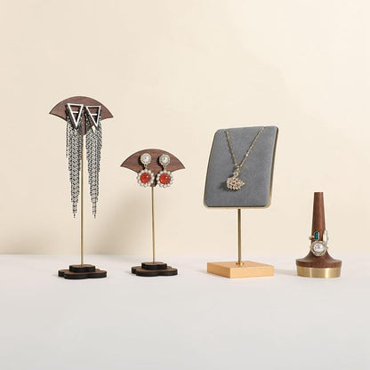 GemeShou Grey velvet necklace display stands - Image 9
