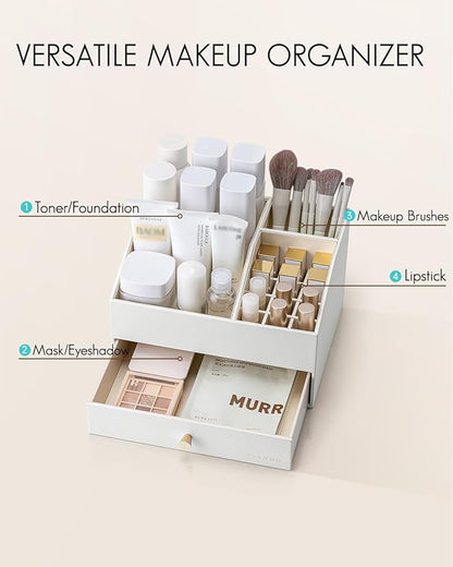 Vlando Makeup Organzier, Vanity Organizer - Image 3
