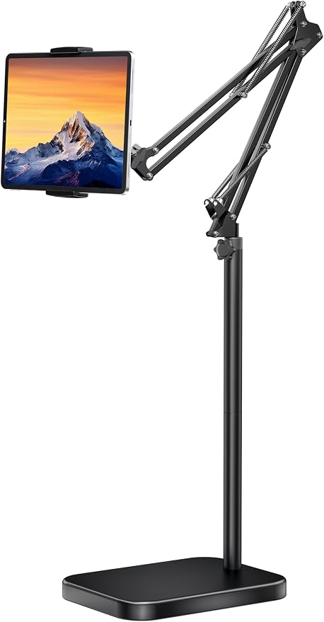 Tablet Floor Stand with 11lb Stable Base by BluuSuuk
