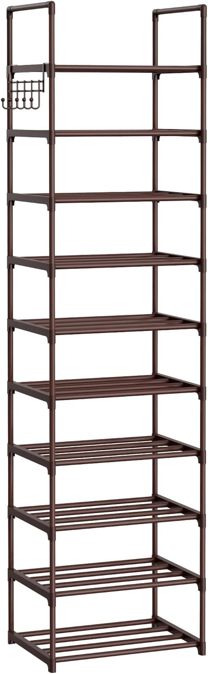 Tall 10 Tier Shoe Rack - Image 8