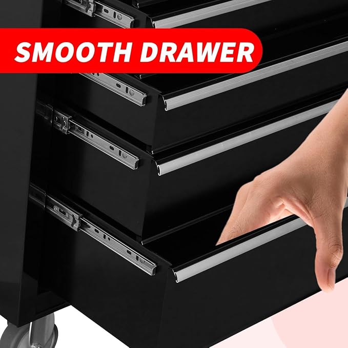 6-Drawer Rolling Tool Chest - Image 8
