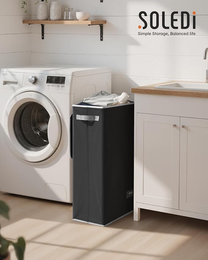 SOLEDI Slim Laundry Hamper - Image 2