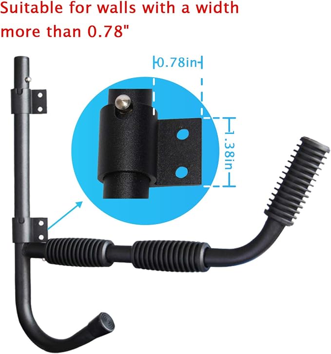 80LBS Kayak Wall Hanger Wall Mount Kayak Storage Rack Swivel Rack Design Help - Image 3