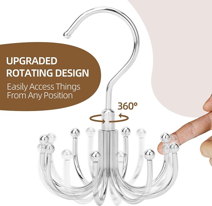 ZEDODIER Tank Top Hanger, Rotatable Bra Organzier - Image 5