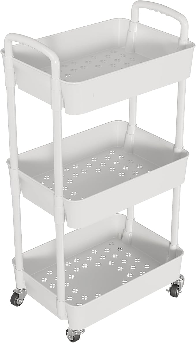 Laiensia 3-Tier Rolling Cart - Image 2