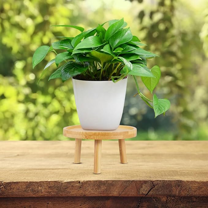 ARTIBETTER Wooden Plant Pot Stand - Image 5