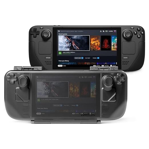 tomtoc Armor Case for Steam Deck/OLED, Steam Deck Hard Shell, Slim Portable by tomtoc