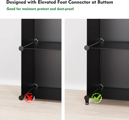 HOMIDEC Closet Organizers and Storage, 9 Cube Storage Organizer, Portable - Image 7