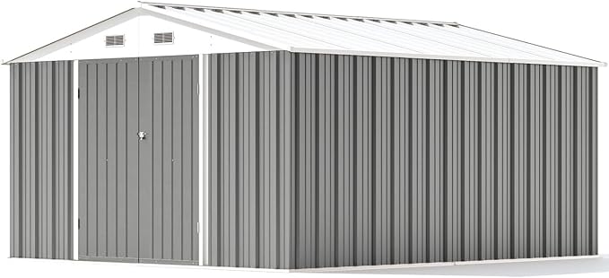 Patiowell 10 x 12 FT Outdoor Storage Shed - Image 8