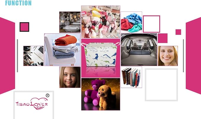 Rectangular Kids Storage Basket Gift Basket Baby Storage Basket Cute Kids Toy - Image 5