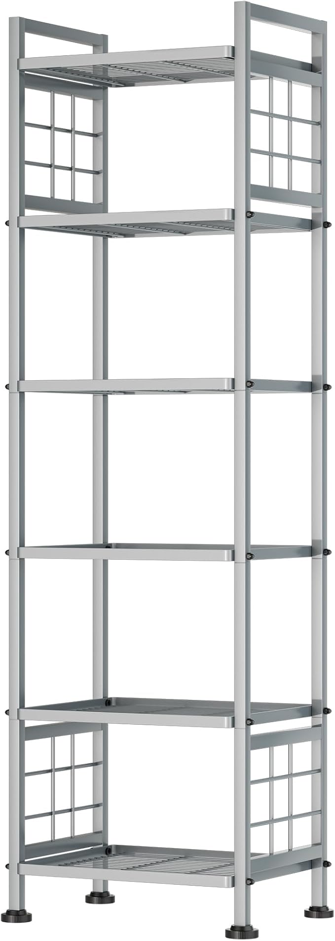 GIOTORENT 6-Wire Standing Storage Shelf, Metal Shelving Unit Pantry Rack by GIOTORENT