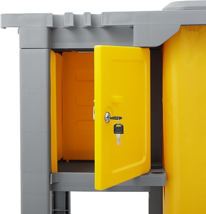 Dryser Commercial Janitorial Cleaning Cart on Wheels - Image 5