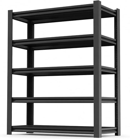 SAWJEC 78" H x 48" W x 18" D Tall Garage Storage Shelves Heavy Duty Unit | 5 - Image 3