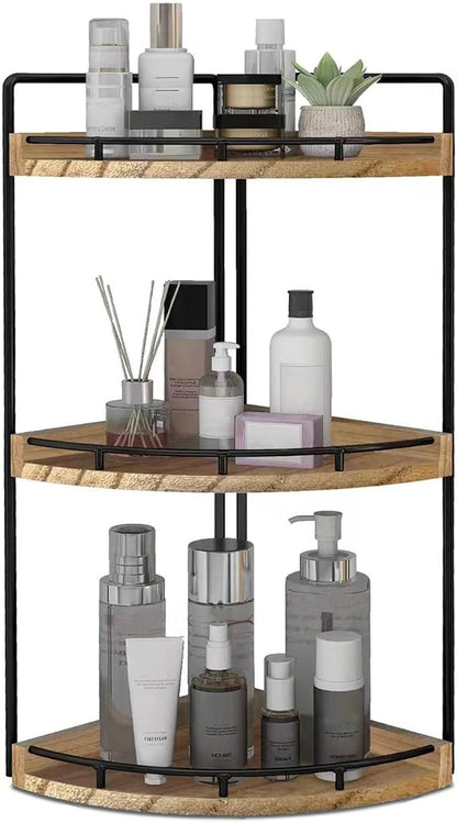Dorhors Corner Bathroom Organizer Countertop, Vanity Counter Storage Shelf | 3 by Dorhors