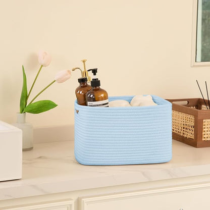 OIAHOMY 4 Pack Storage Baskets for Organizing, Cube Storage Bins for Shelves - Image 5