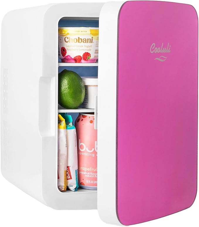 Cooluli 10L Mini Fridge for Bedroom, Office Desk & Dorm - Image 2