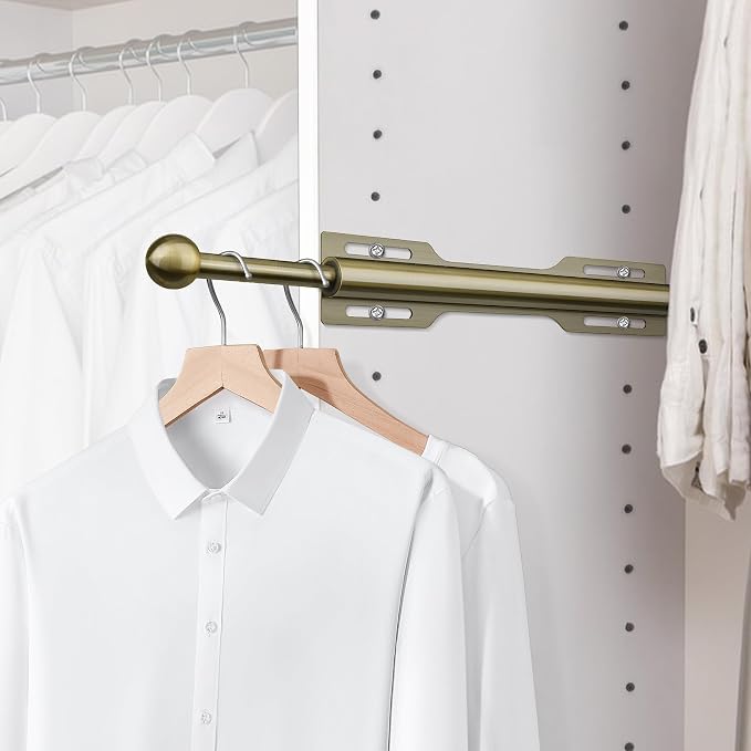 FIRJOY 12" Valet Rod for Closet Pull Out by FIRJOY