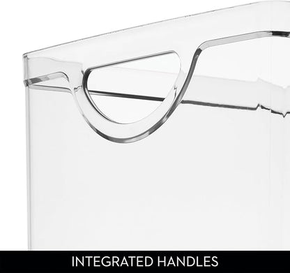 iDesign Stackable Clear Plastic Extra Long Storage Bin, Organizer - Image 5
