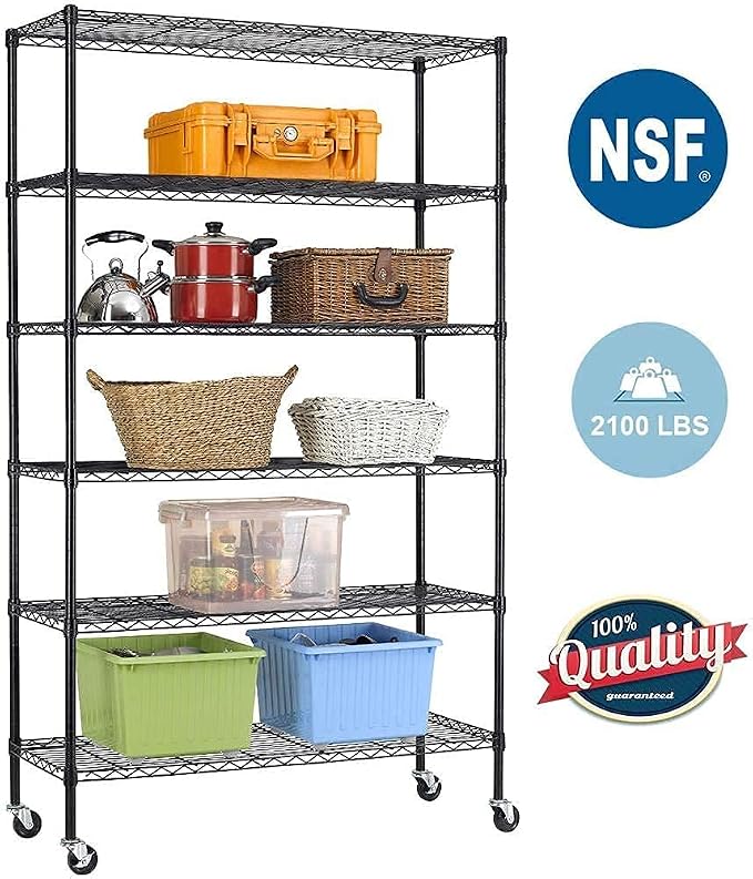 FDW | 6-Tier Wire Storage Shelves - Image 12