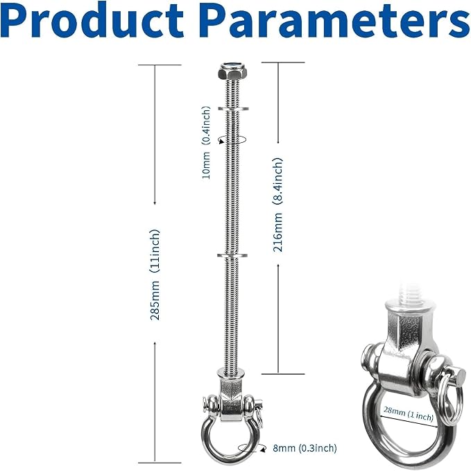 Stainless Steel 304 Swing Hangers - Image 7