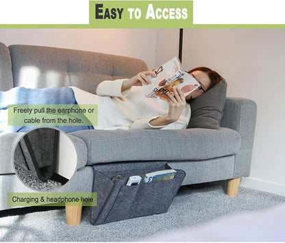 Bedside Caddy Organizer Storage Pocket Small Things Holder - Image 5