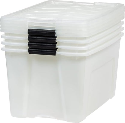 IRIS USA 72 QT Plastic Storage Box - Image 4