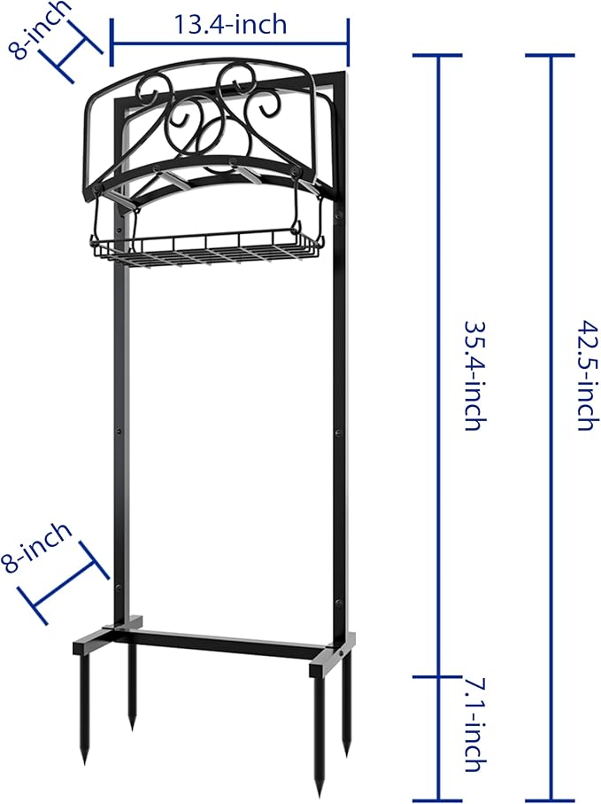 Fire Beauty Heavy-Duty Portable Garden Hose Holder - Image 6