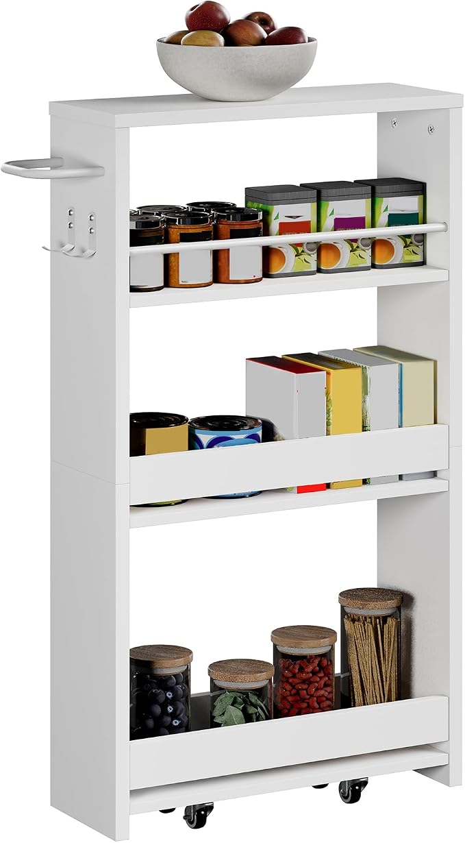 ChooChoo 4-Tier Slim Storage Cart by ChooChoo