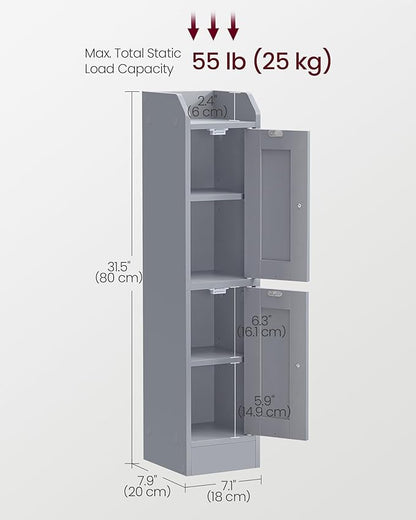 VASAGLE Storage Cabinet Slim - Image 3