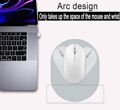 Small Mouse pad, Waterproof Non-Slip Rubber Bottom, Suitable - Image 2