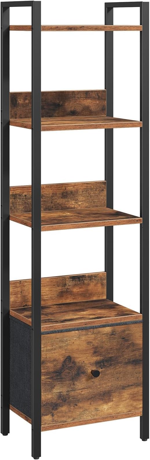 MAHANCRIS Bookshelf, 5-Tier Bookcase by MAHANCRIS
