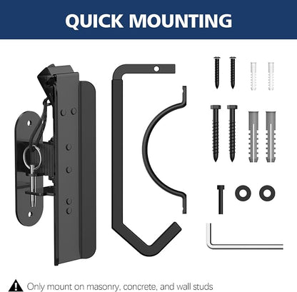 Swivel Bike Wall Mount, Vertical Bicycle Rack - Image 7