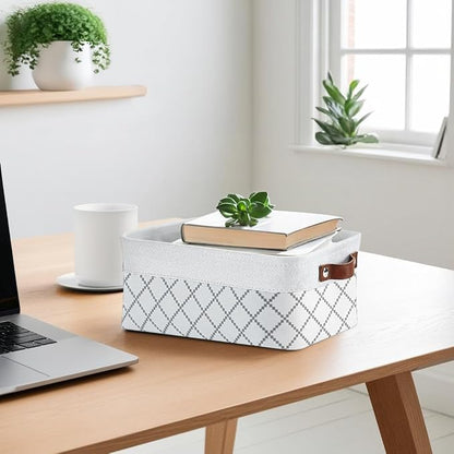 DECOMOMO Small Storage Basket, Closet Storage Bins, Baskets - Image 6
