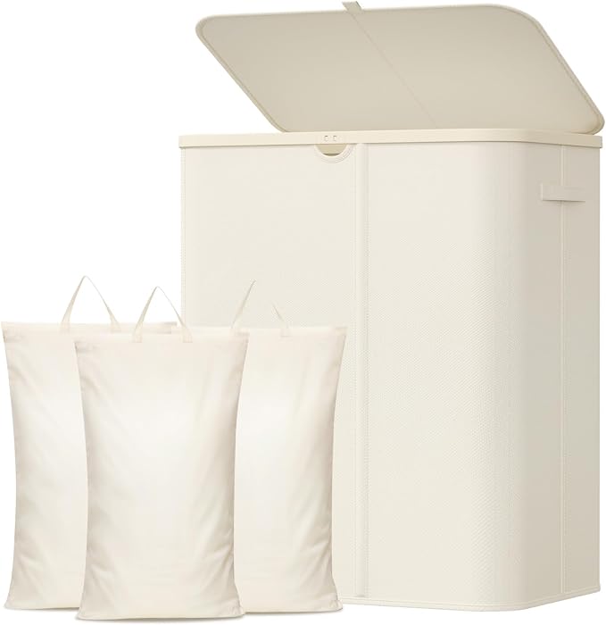 Lifewit 185L 3 Section Laundry Hamper by Lifewit