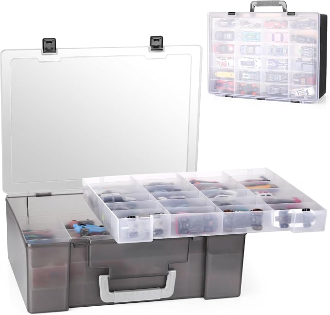 Toy Organizer.72 Compartments.Toy Storage Box Compatible by Unknown
