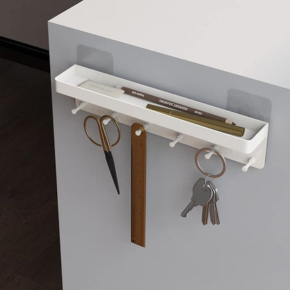 MKO Key Holder Wall Mount, Adhesive Key Hanger - Image 4