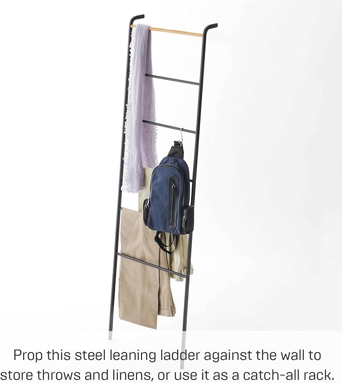 Yamazaki Home Tower Leaning Ladder Rack, Space Saving - Image 2