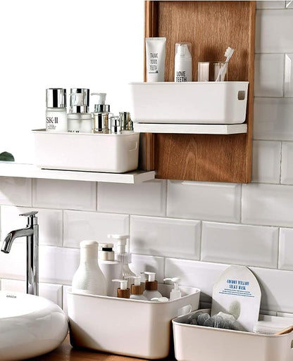 Set Of 8 Plastic Storage Bins, Versatile Kitchen Pantry Organization and Storage - Image 5