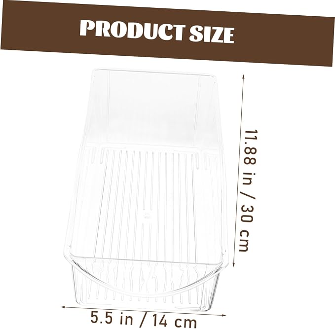 Clear Refrigerator Drawer Organizer Storage Container - Image 2