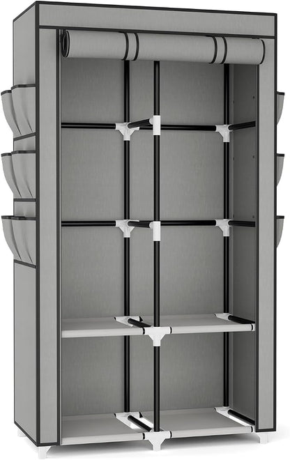 VTRIN Portable Closet Wardrobe for Hanging Clothes - Image 9