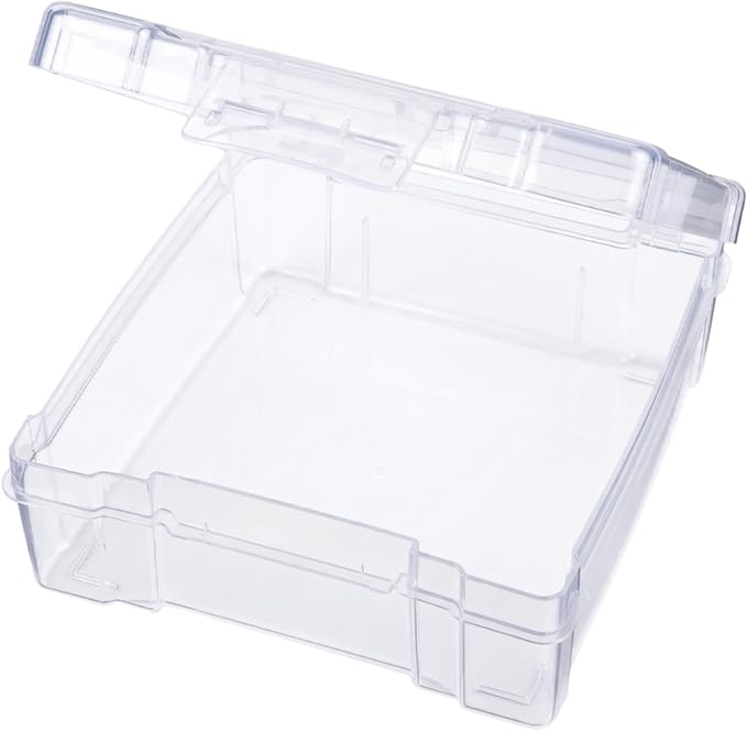 ArtBin 6953AB ClearView 6" x 6" Box Art & Craft Organizer, Plastic Storage Case by ArtBin