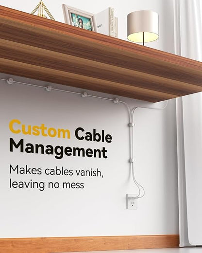 8Pack Rotatable Cord Organizer, Spring Cable Clips - Image 5