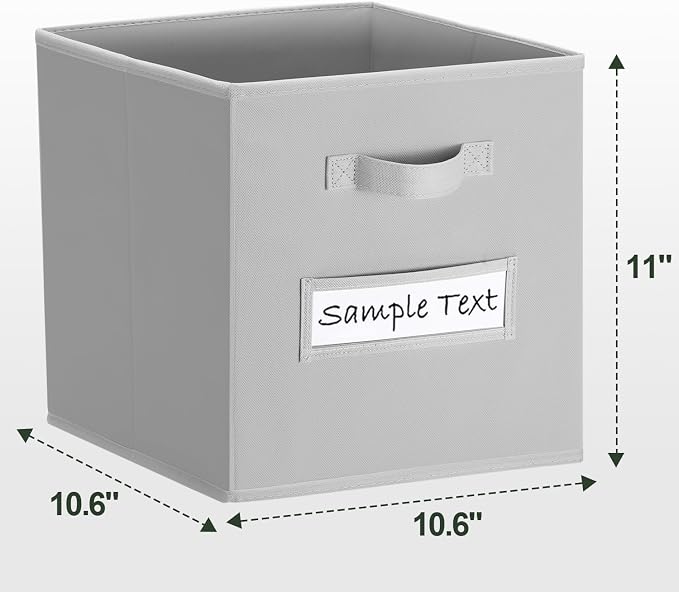 11x11 storage cube bins Foldable Fabric storage cubes - Image 2