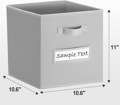 11x11 storage cube bins Foldable Fabric storage cubes - Image 2